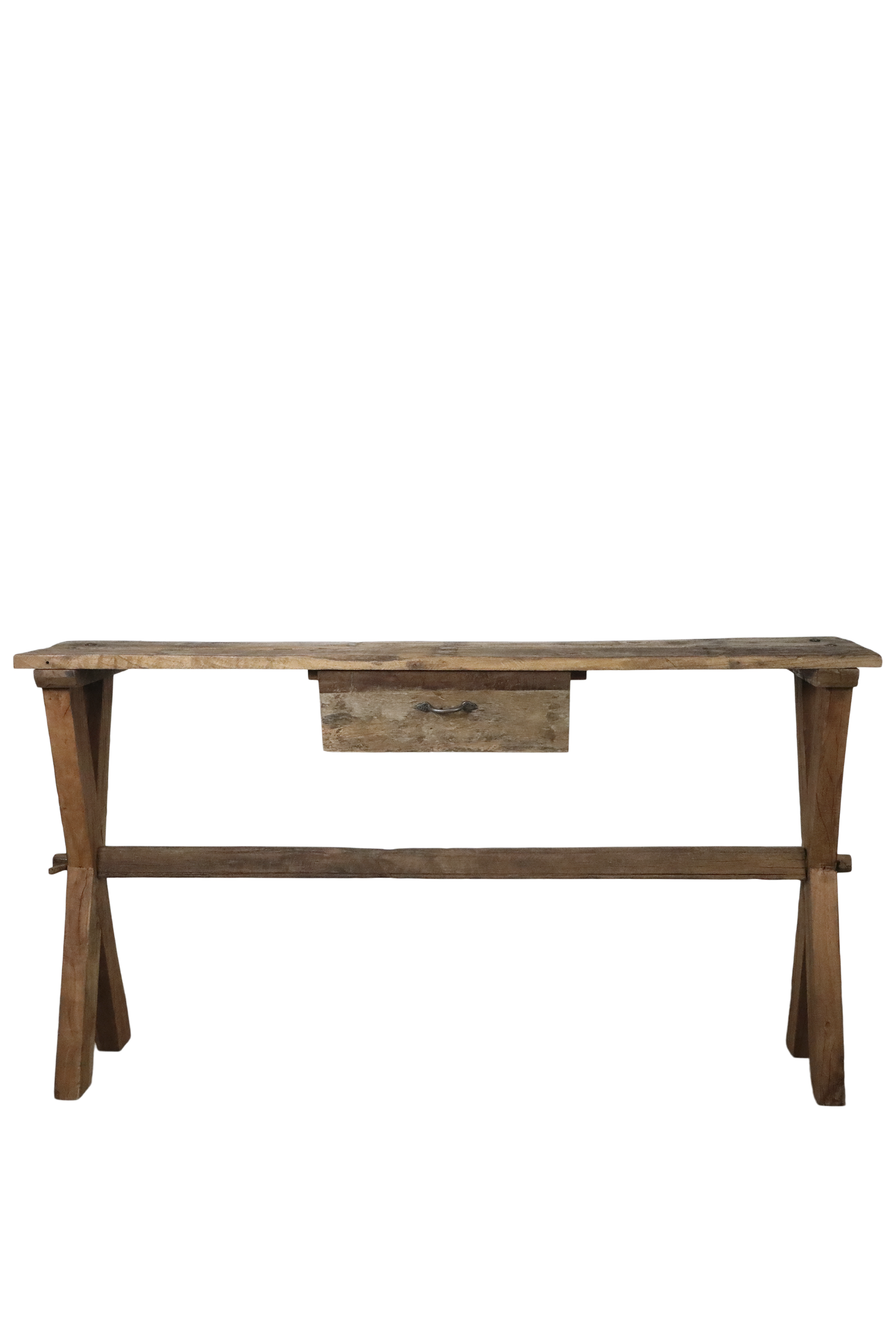 Grimaud Konsolentisch mit Schublade aus recyceltem Holz