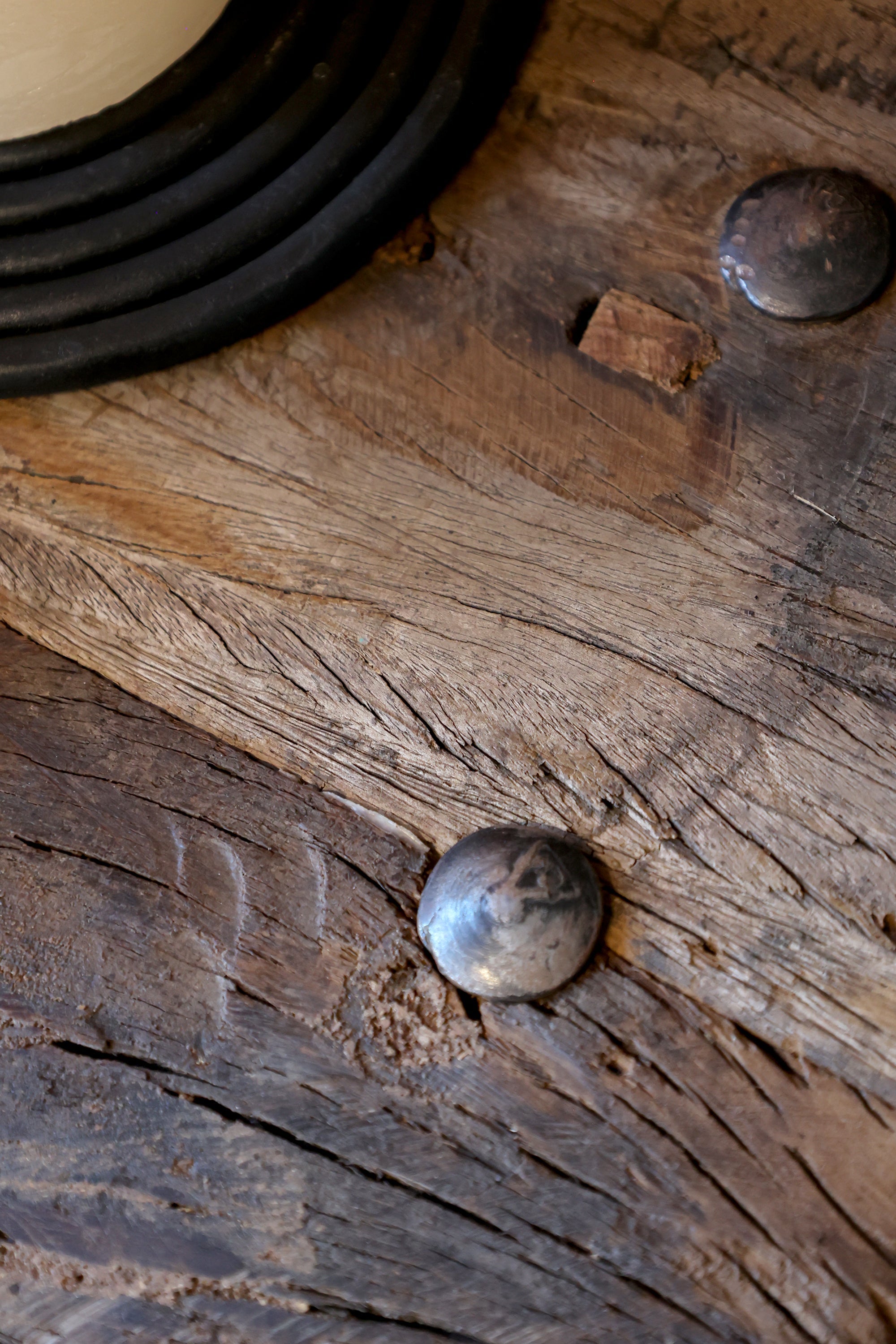 Grimaud Konsolentisch mit Schublade aus recyceltem Holz