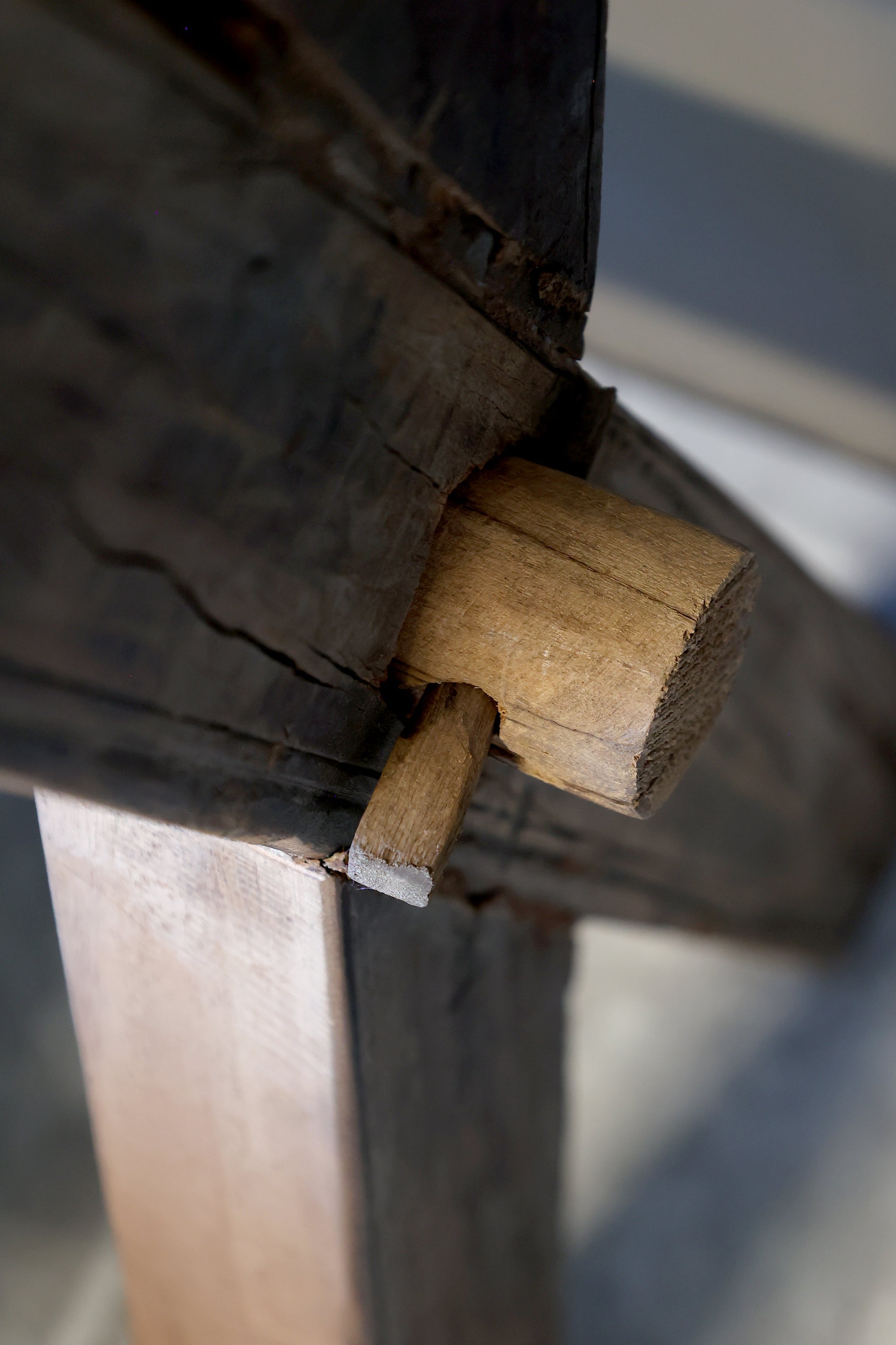 Grimaud Konsolentisch mit Schublade aus recyceltem Holz