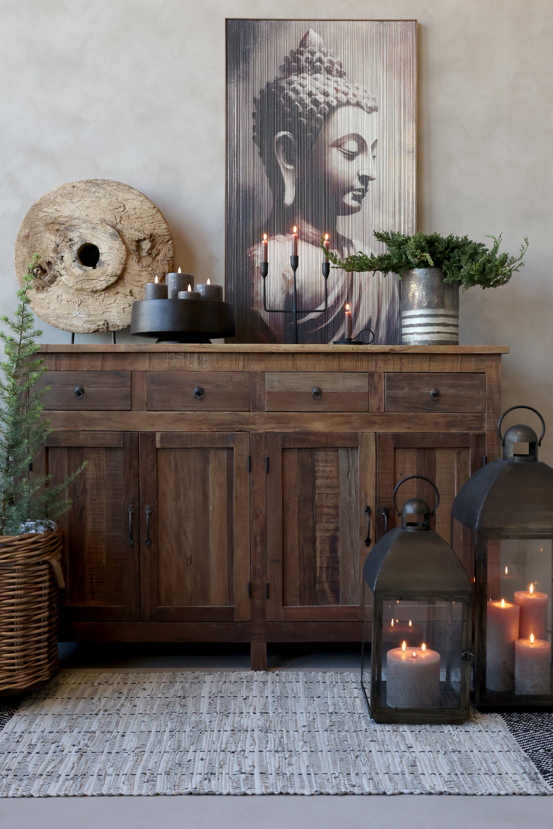 Grimaud Sideboard 4 Türen 4 Schubladen