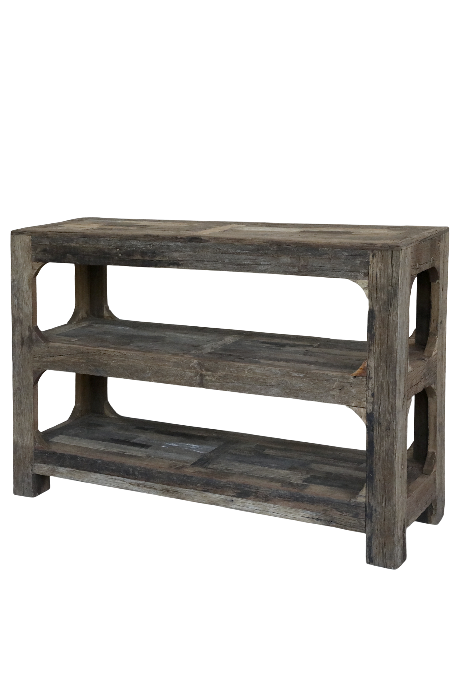 Grimaud Regal mit 3 Böden - aus recyceltem Holz