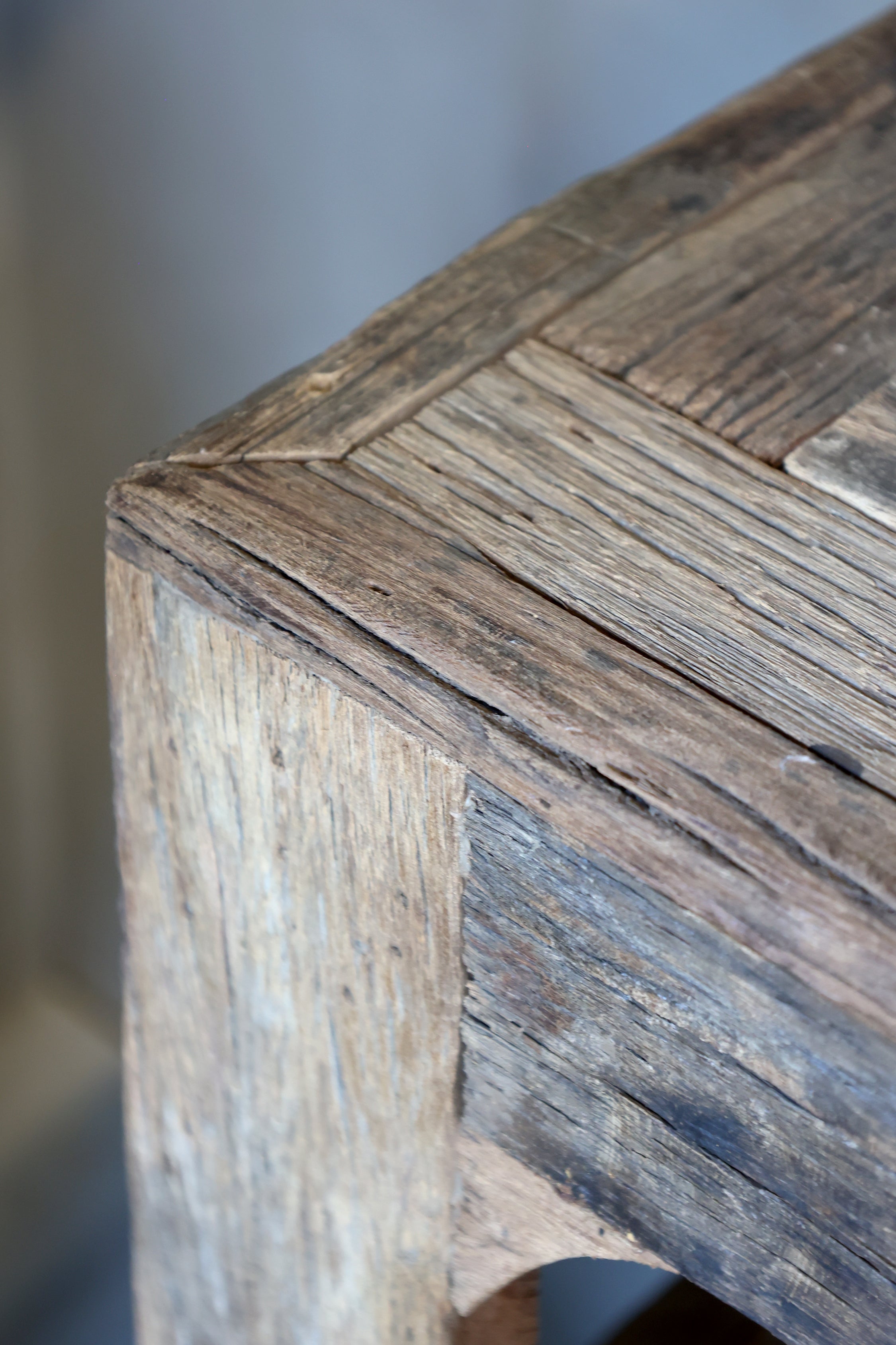 Grimaud Regal mit 3 Böden - aus recyceltem Holz
