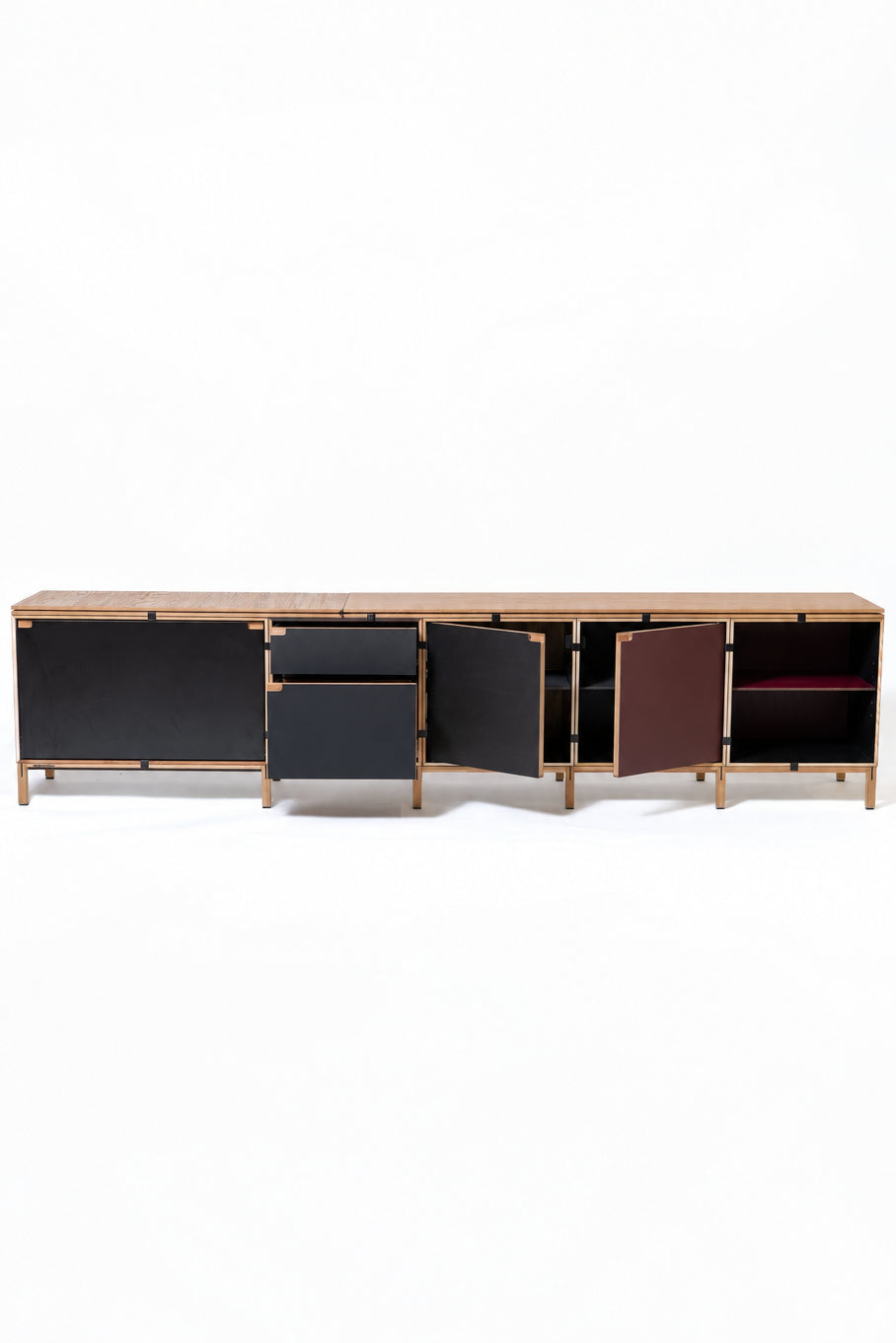 Flex Sideboard – Modulares Restholz-Unikat vom Schreiner