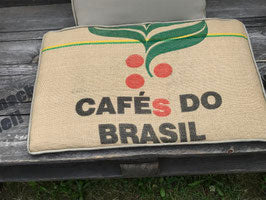 Sitzkissen 50x40cm - aus gebrauchtem Kaffeesack