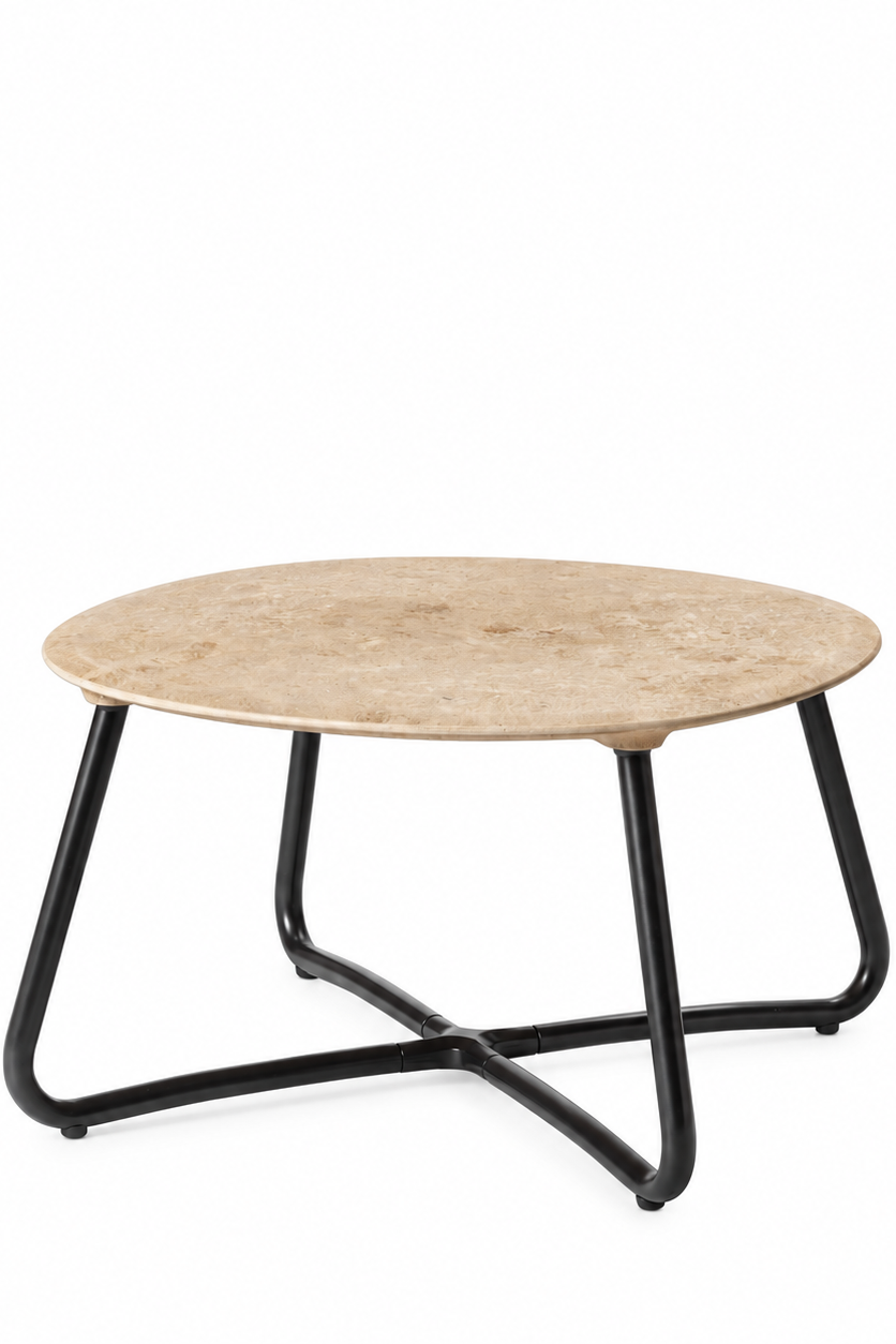 Couchtisch Lily Lounge Table Table H 30 cm - aus Kaffeeresten, Coffee Waste Light