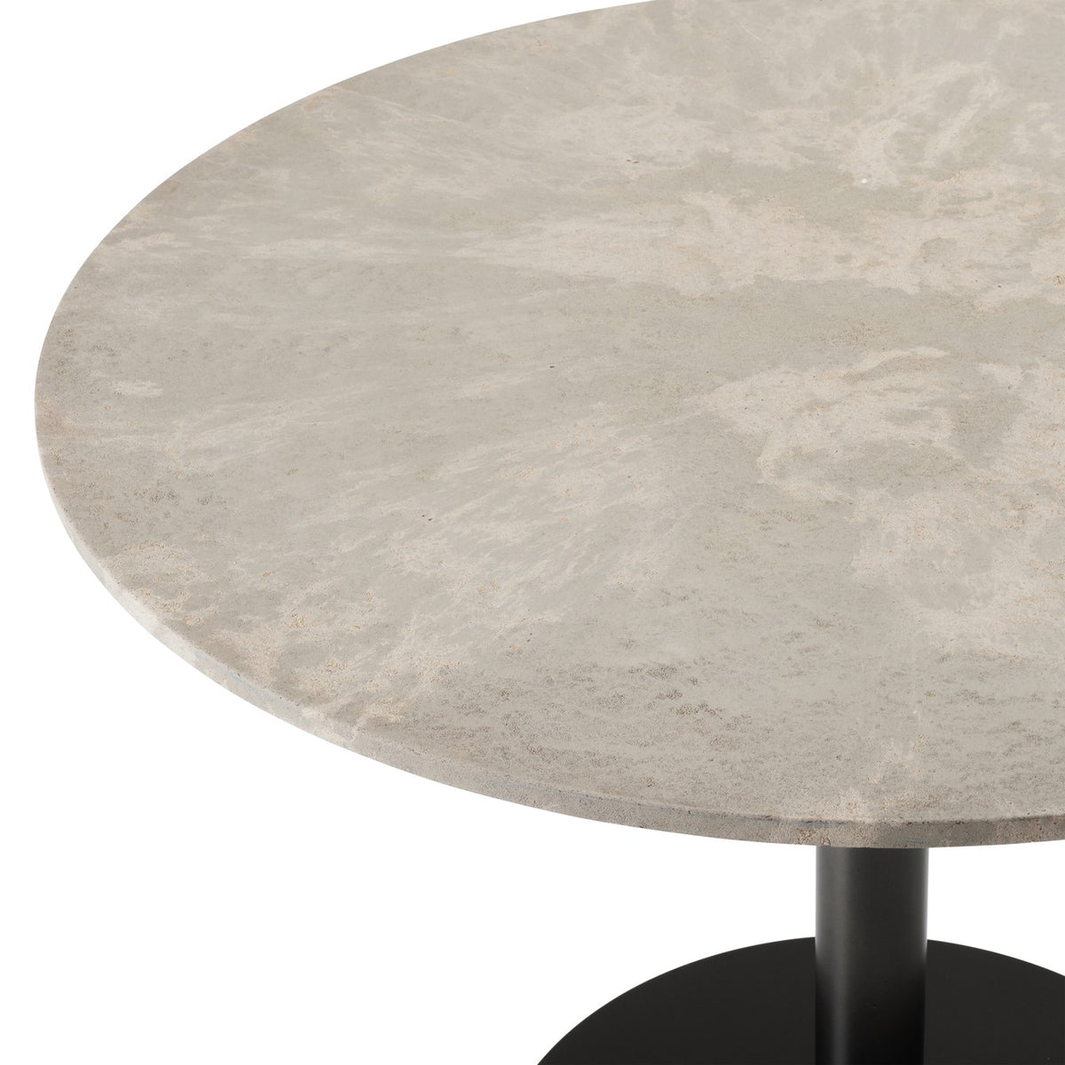 Esstisch Dining Table Ø 100 cm - aus Kaffeeresten, Coffee Waste Light