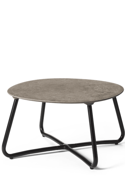 Beistelltisch Lily Side Table H 25 cm - aus Kaffeeresten, Coffee Waste Dark – Produktansicht