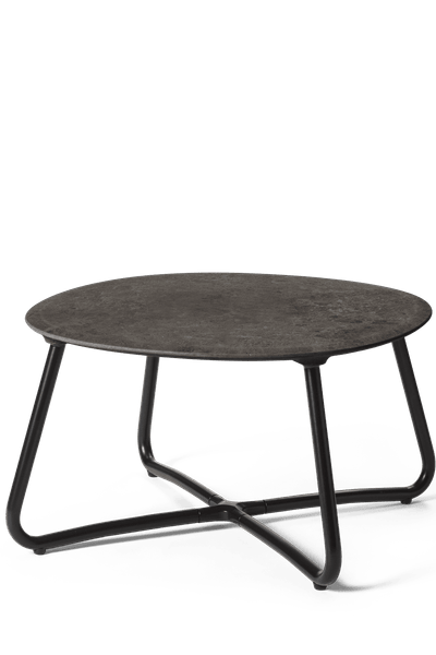 Beistelltisch Lily Side Table H 25 cm - aus Kaffeeresten, Coffee Waste Black – Produktansicht