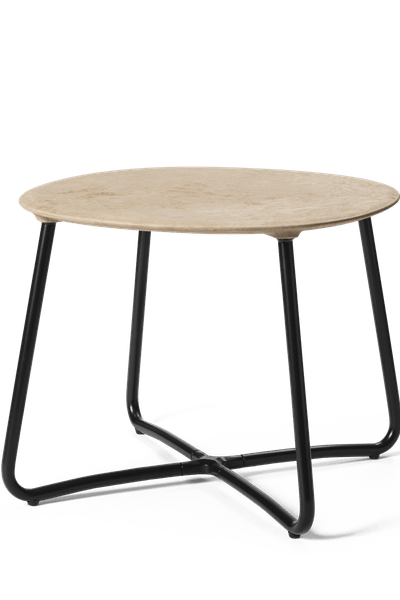 Beistelltisch Lily Side Table H 35 cm - aus Kaffeeresten, Coffee Waste Light – Produktansicht