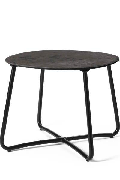 Beistelltisch Lily Side Table H 35 cm - aus Kaffeeresten, Coffee Waste Black – Produktansicht