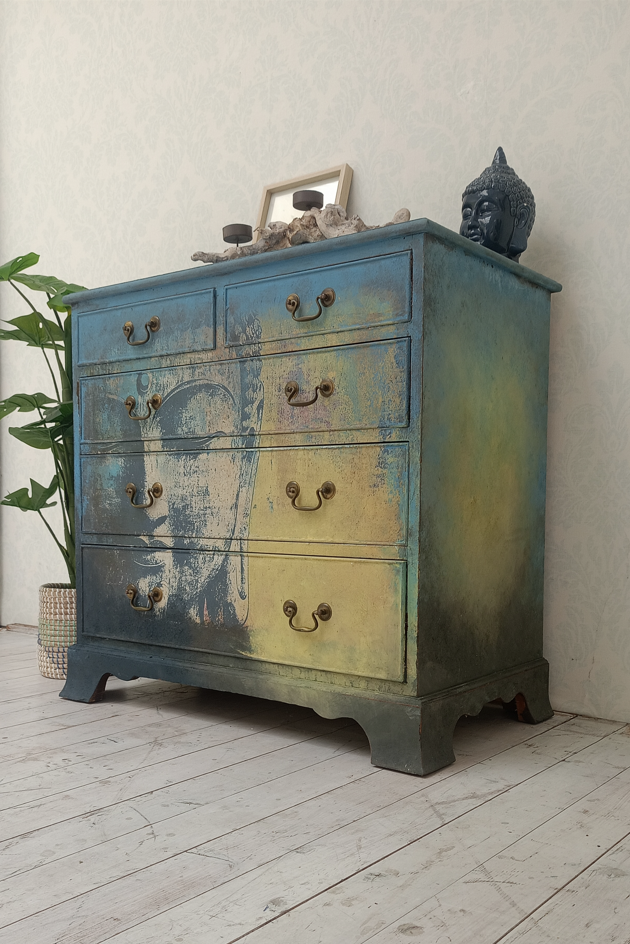 Holz Kommode Schrank Zen - Re:design Unikat von Mö.beleben