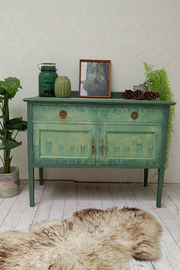 Holz Kommode Schrank Smaragd - Re:design Unikat von Mö.beleben