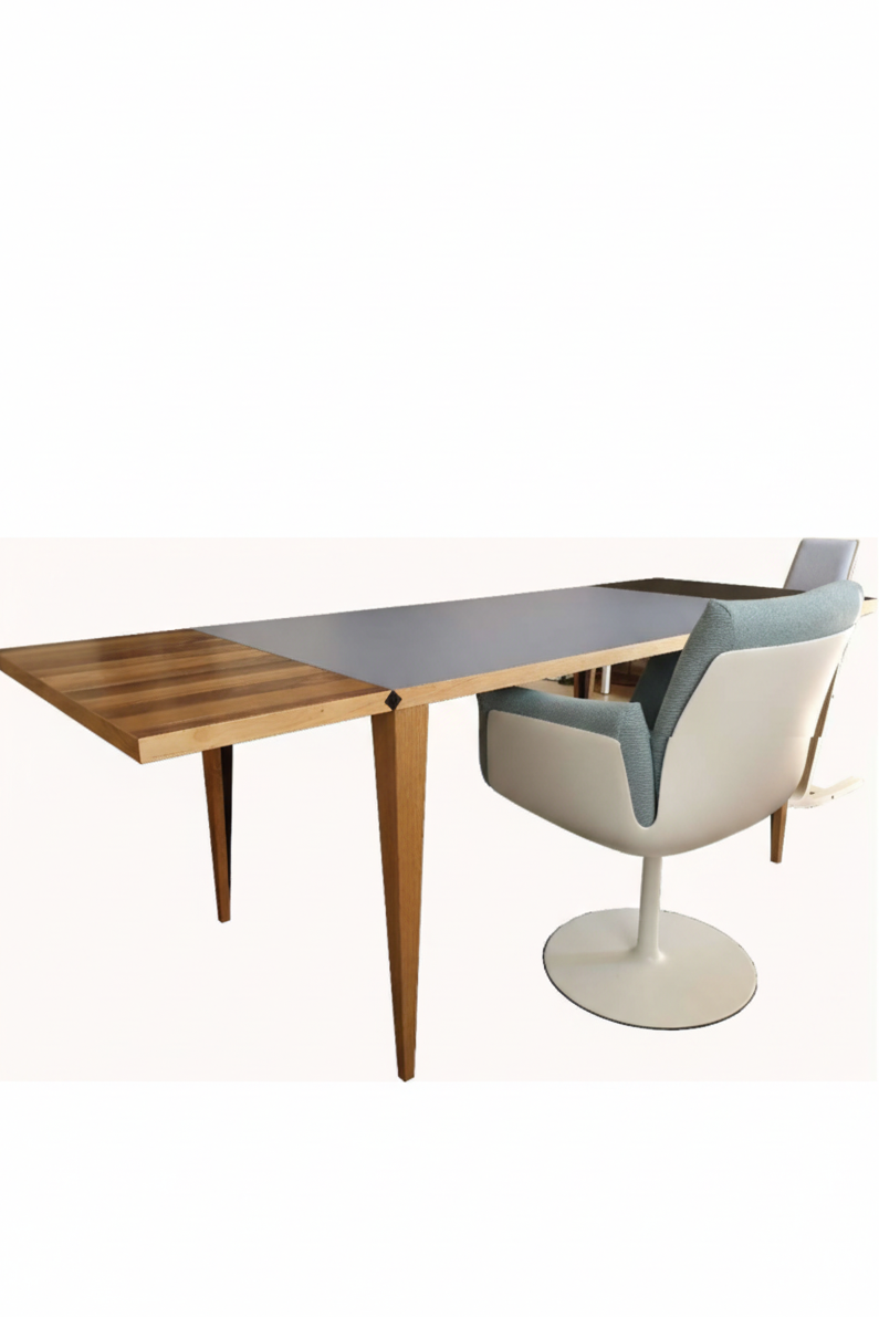Tisch Bilk 140 x 80 cm – Zerlegbarer Tisch aus Restmaterial