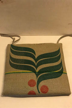 Sitzkissen Brasil 40x40cm - aus gebrauchtem Kaffeesack