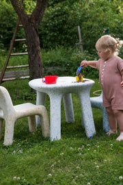 Kindermöbel-Set Charlie & Luisa aus Ökoethylen® – Sky, Vanilla & Ocean