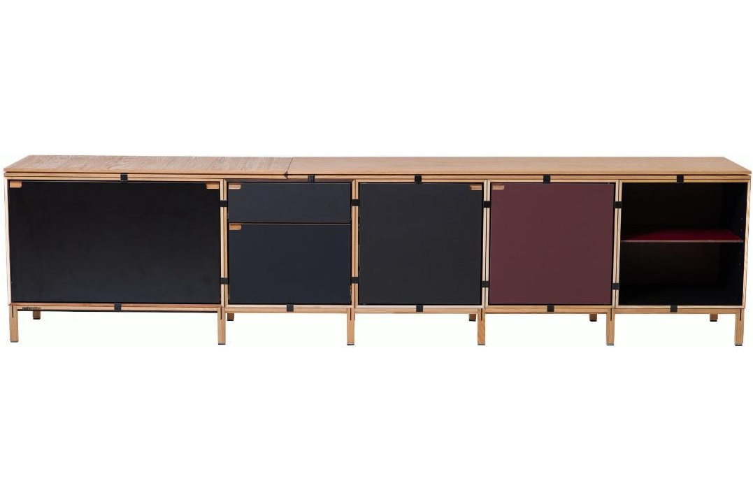 Flex modulares Sideboard aus Restholz