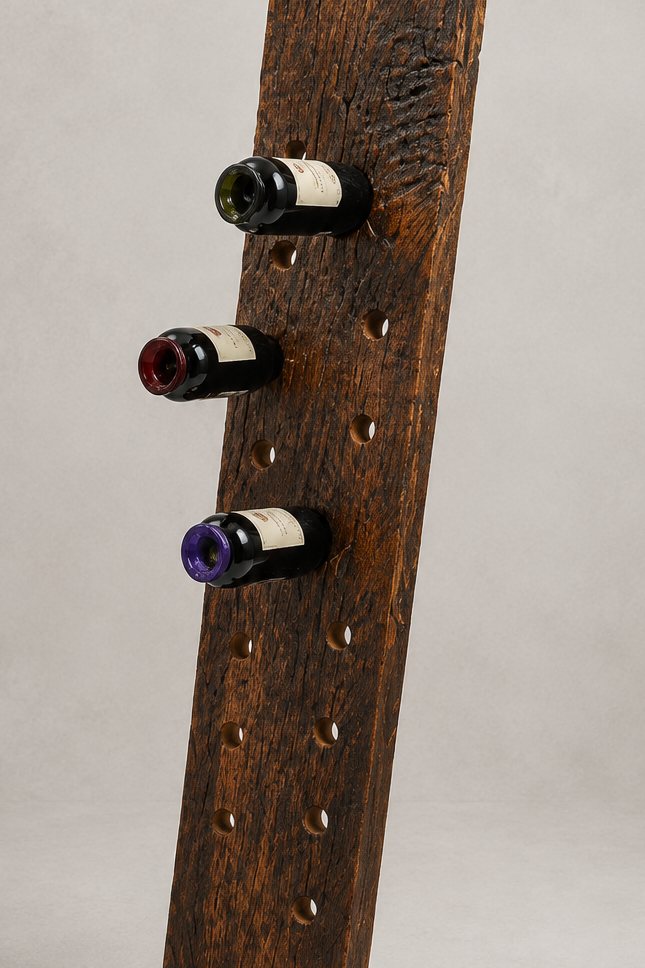 Weinhalter Unikat für 16 Flaschen