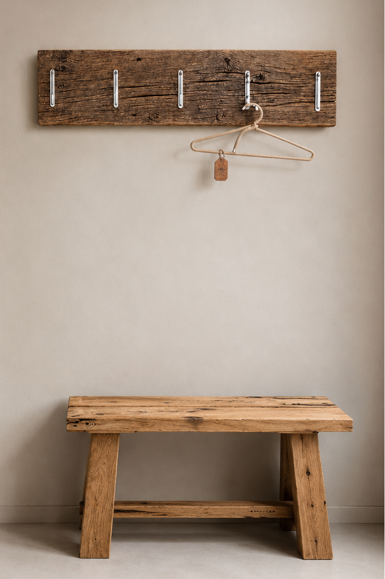 Garderobe Unikat mit fünf Haken