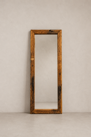 Standspiegel Unikat aus alter Eiche 205 × 74 cm
