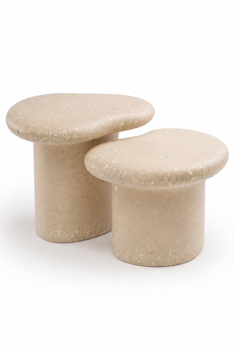 Marine Couchtisch-Set – Faded White, Ansicht 1