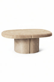 Couchtisch Alder Lounge Table Oval - aus Matek™, Sand – Produktansicht