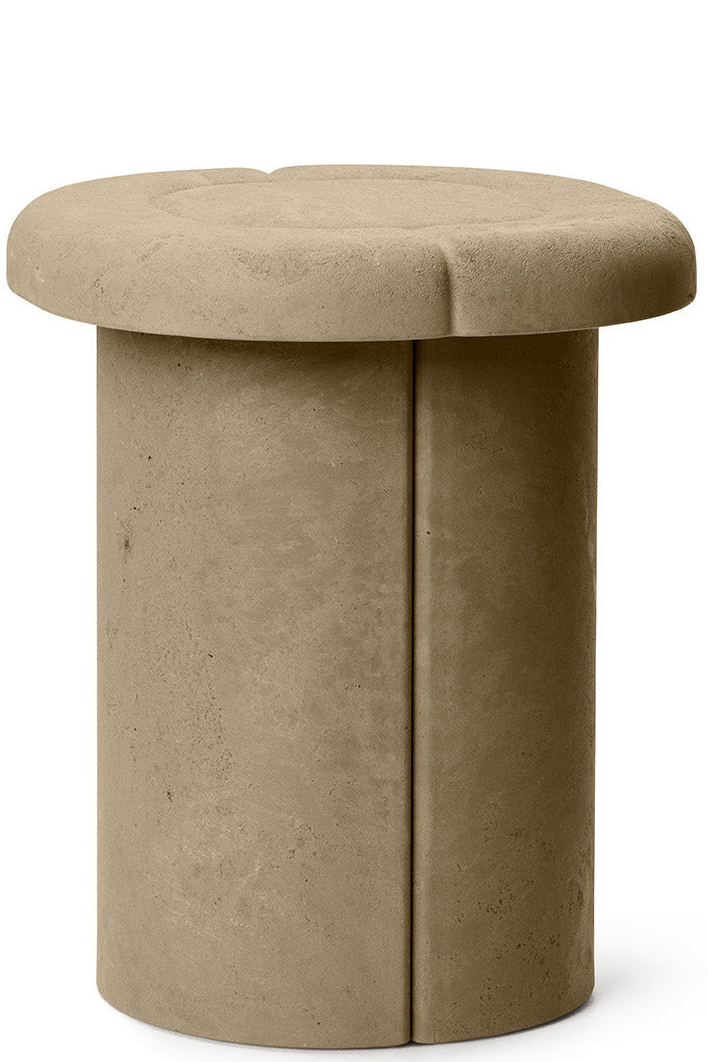 Hocker Alder Stool - aus Matek™, Earth Grey