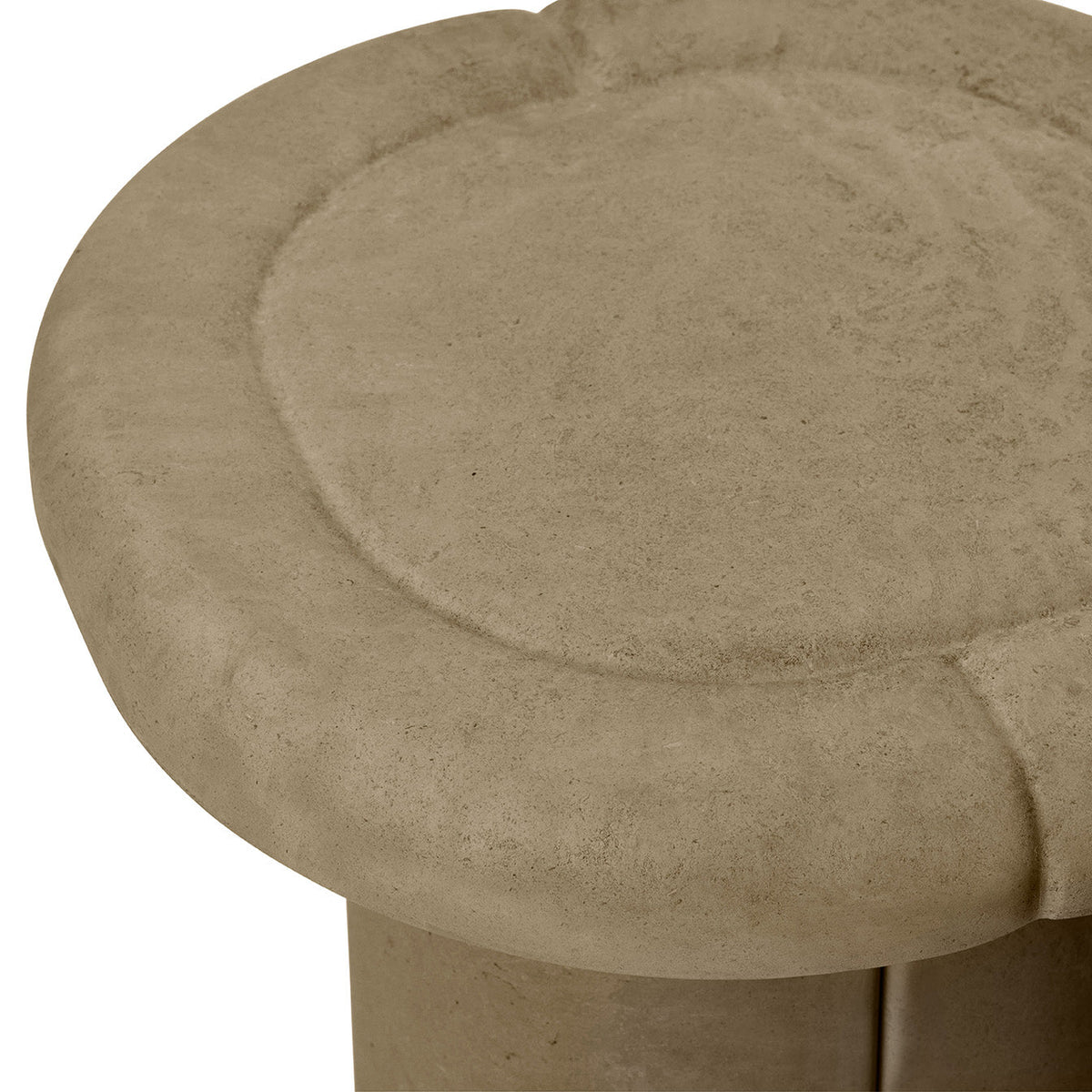 Beistelltisch Alder Side Table - aus Matek™, Earth Grey – Detailansicht