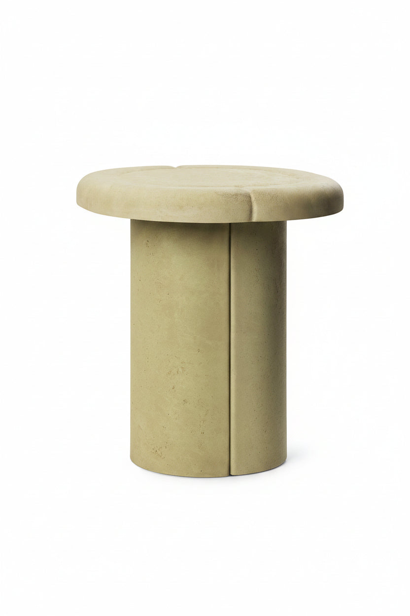 Beistelltisch Alder Side Table - aus Matek™, Light Green – Produktansicht