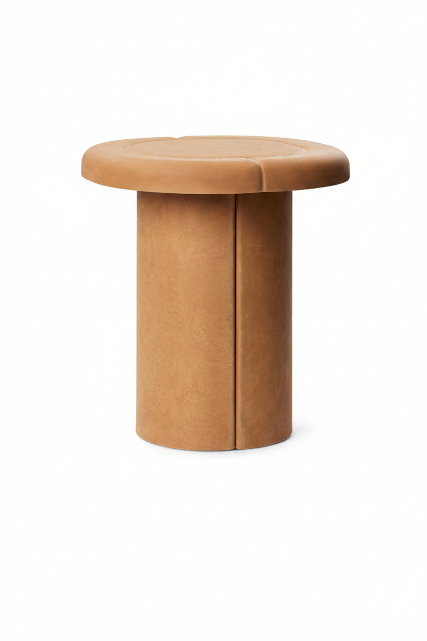 Beistelltisch Alder Side Table - aus Matek™, Terracotta – Produktansicht