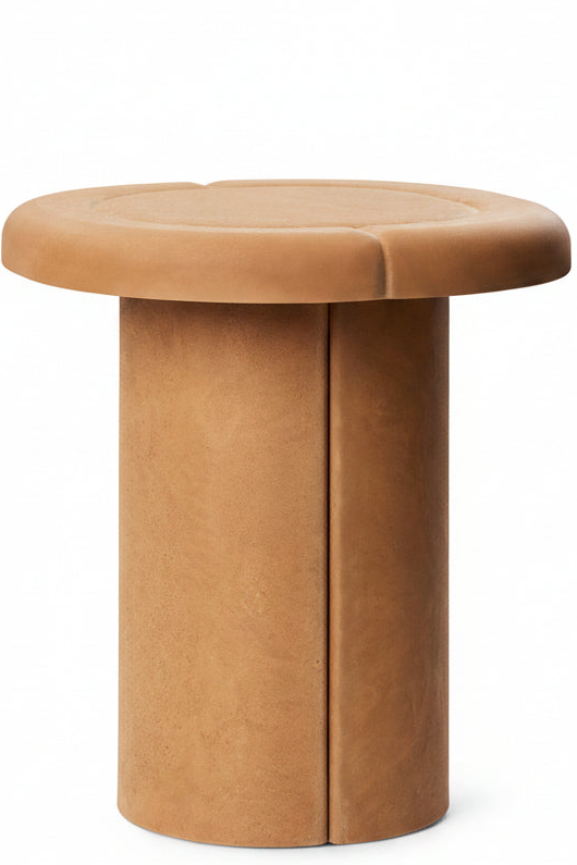 Beistelltisch Alder Side Table - aus Matek™, Terracotta