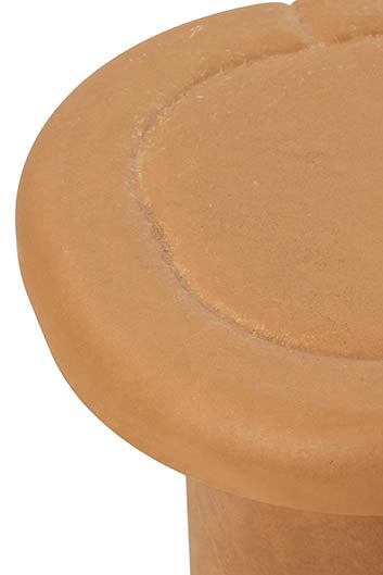 Beistelltisch Alder Side Table - aus Matek™, Terracotta