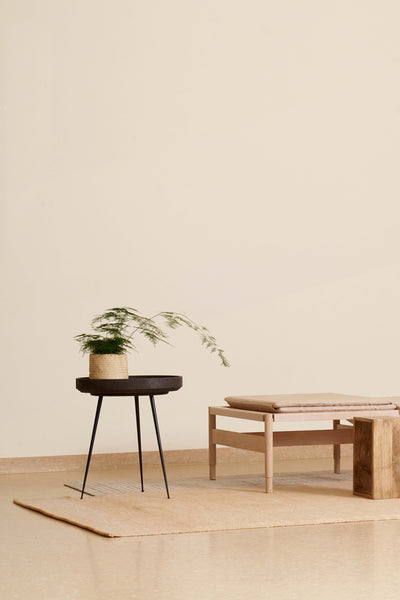 Bowl Table Coffee Waste Black – Pressefoto im Wohnambiente