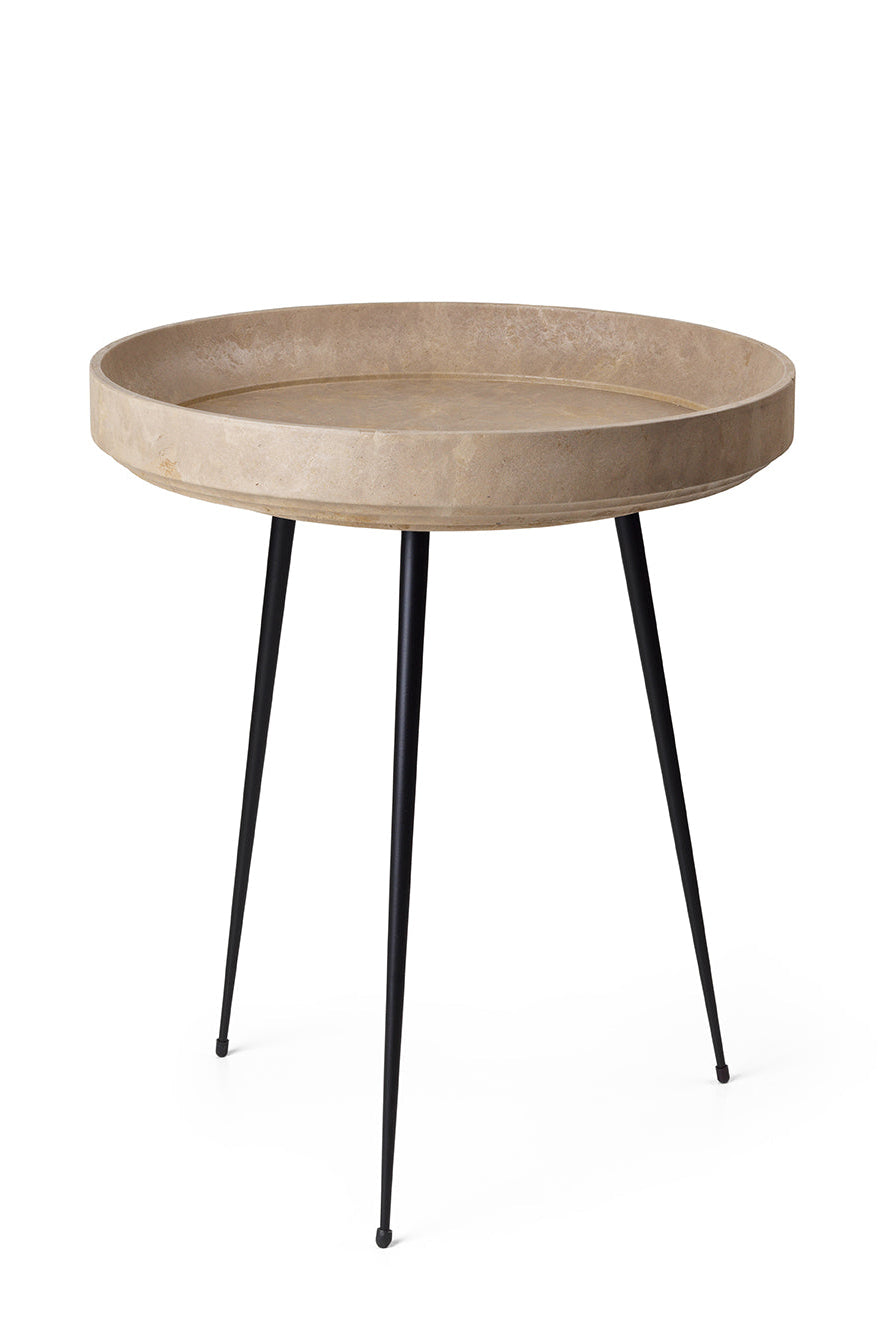 Bowl Table Medium Coffee Waste Light – Vorderansicht