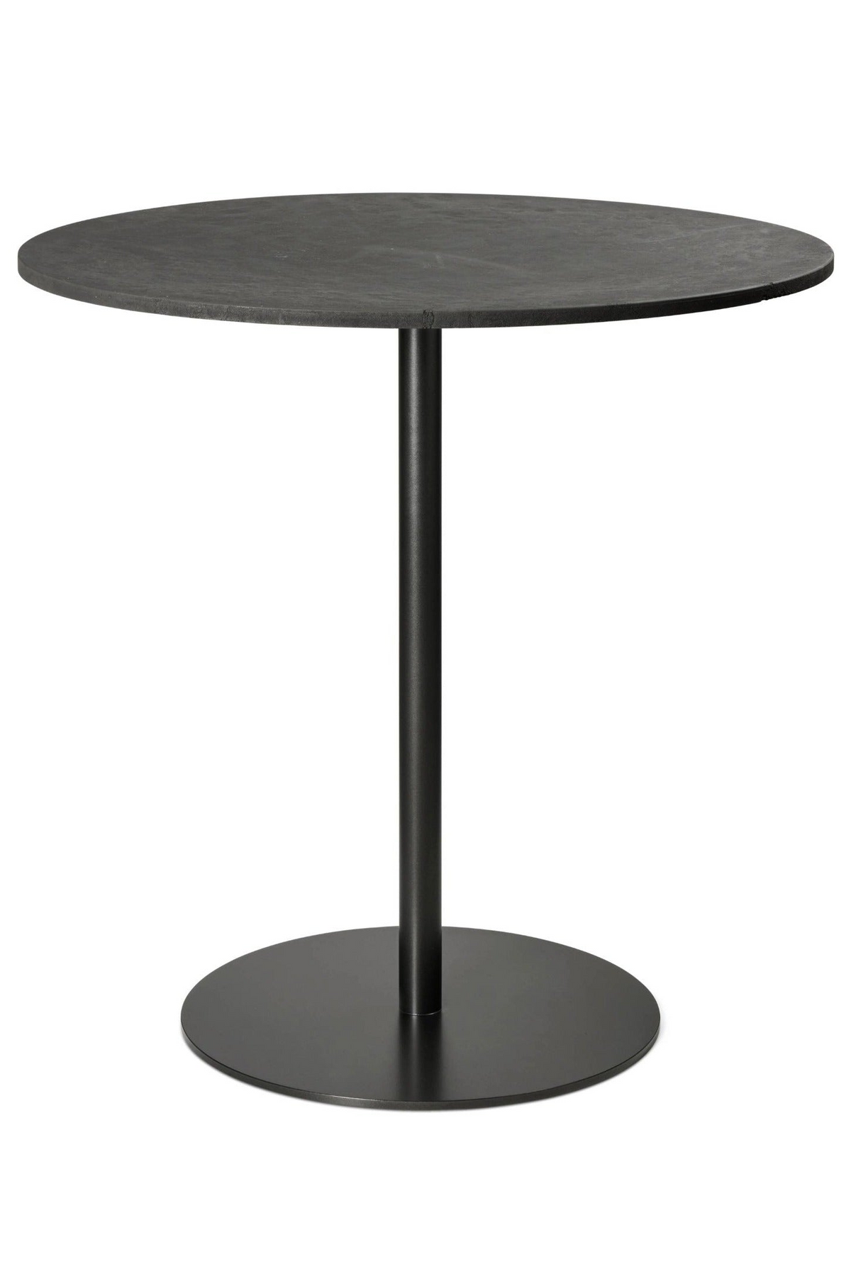 Cafétisch Café Table Ø 70 cm - aus Kaffeeresten, Coffee Waste Black