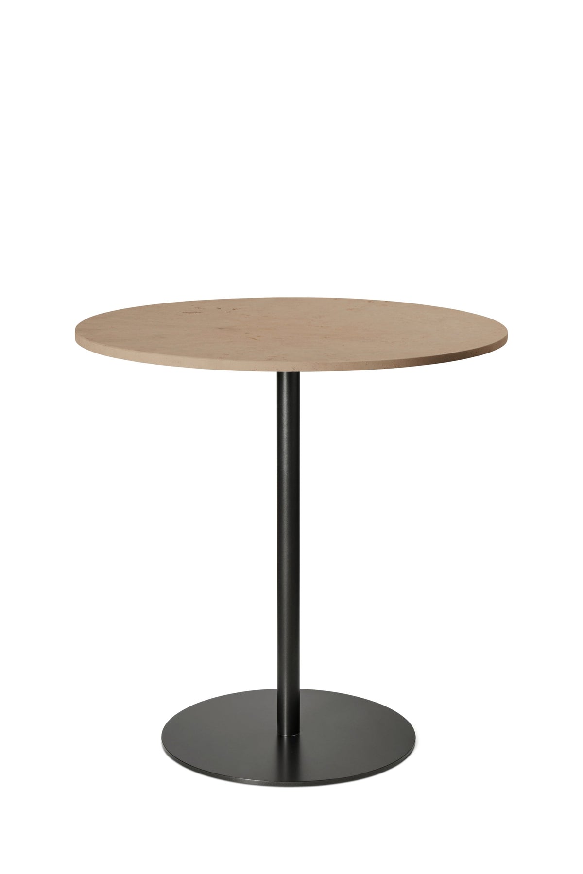 Mater Café Table – Coffee Waste Light – H 71,4 cm – Ø 70 cm – Gesamtansicht