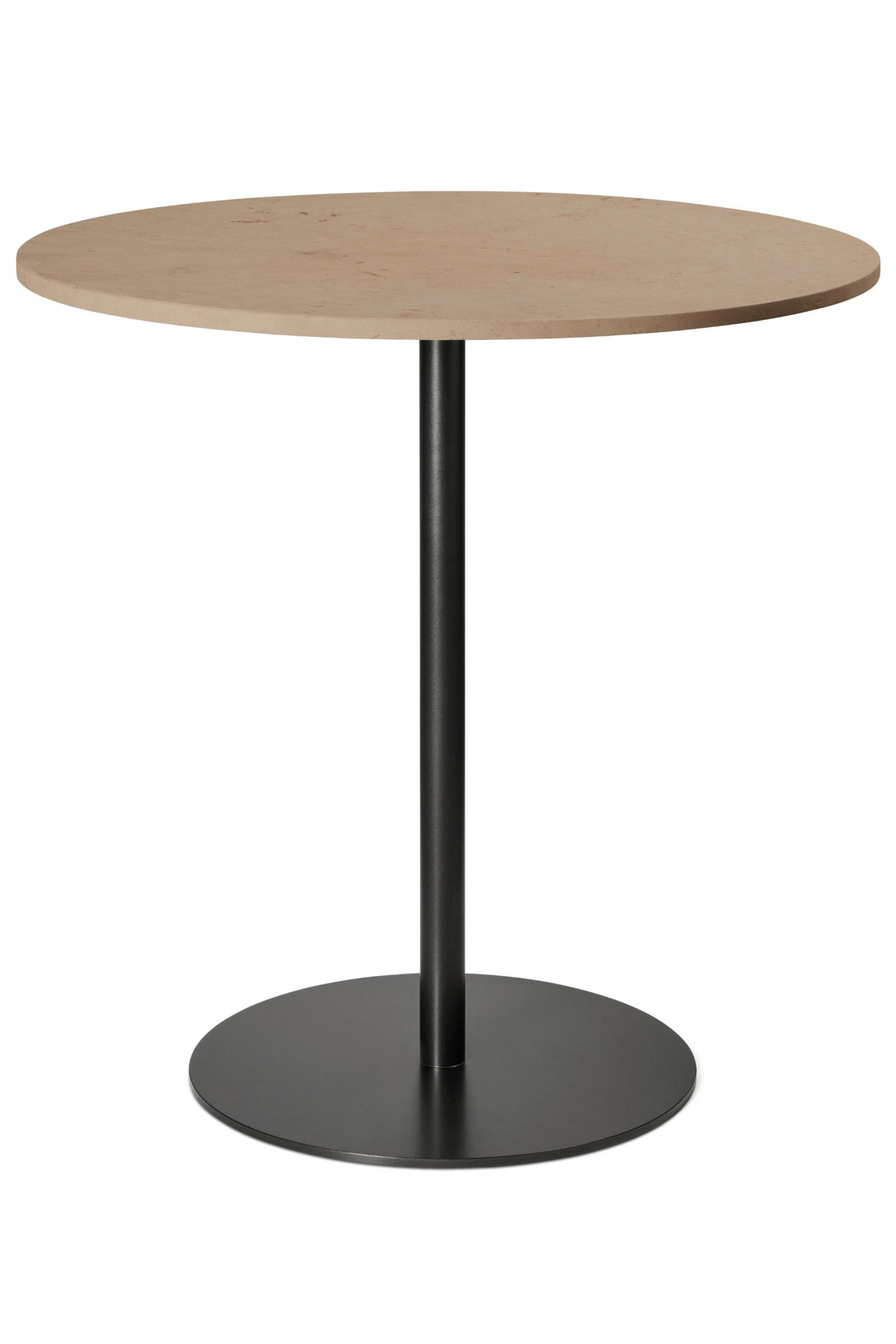 Cafétisch Café Table Ø 70 cm - aus Kaffeeresten, Coffee Waste Light