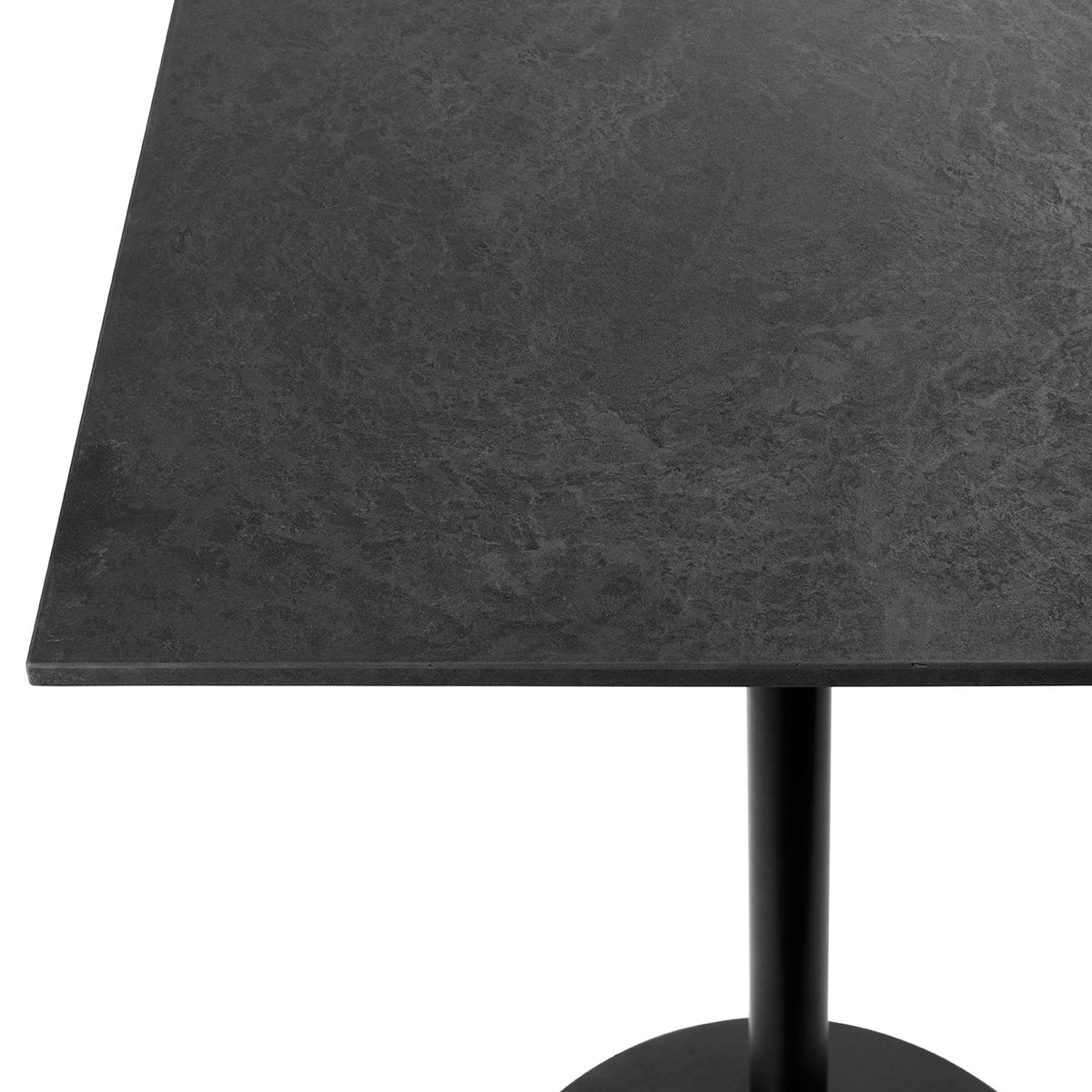 Mater Café Table – Coffee Waste Black – H 71,6 cm – 60 x 70cm – Materialdetail