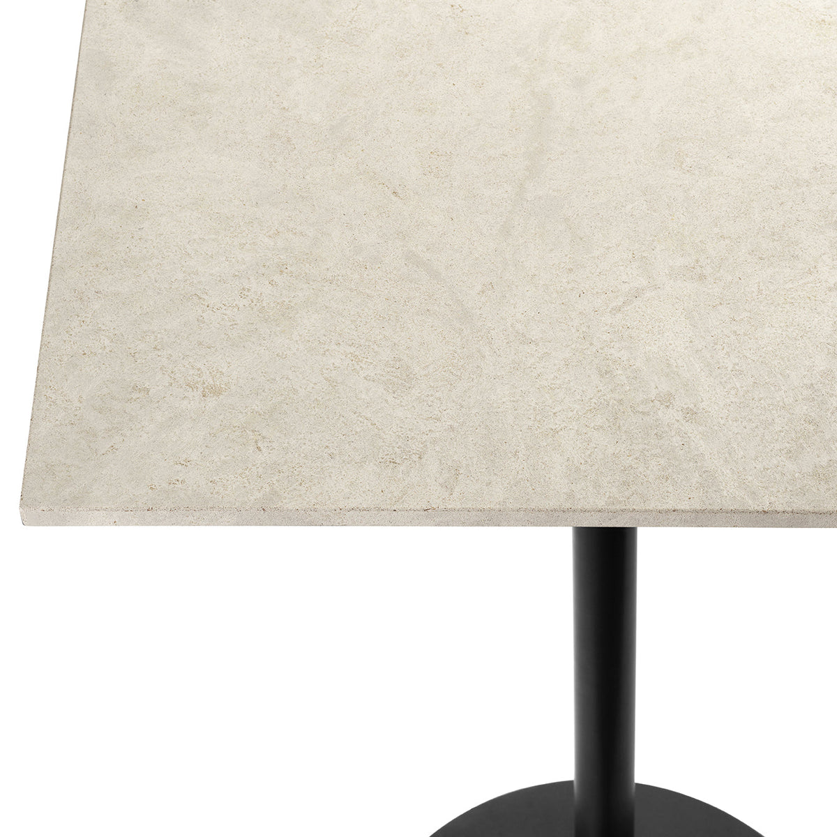 Mater Café Table – Wood Waste Grey – H 71,6 cm – 60 x 70cm – Materialdetail