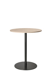 Mater Café Table – Coffee Waste Light – H 71,6 cm – Ø 60cm – Gesamtansicht
