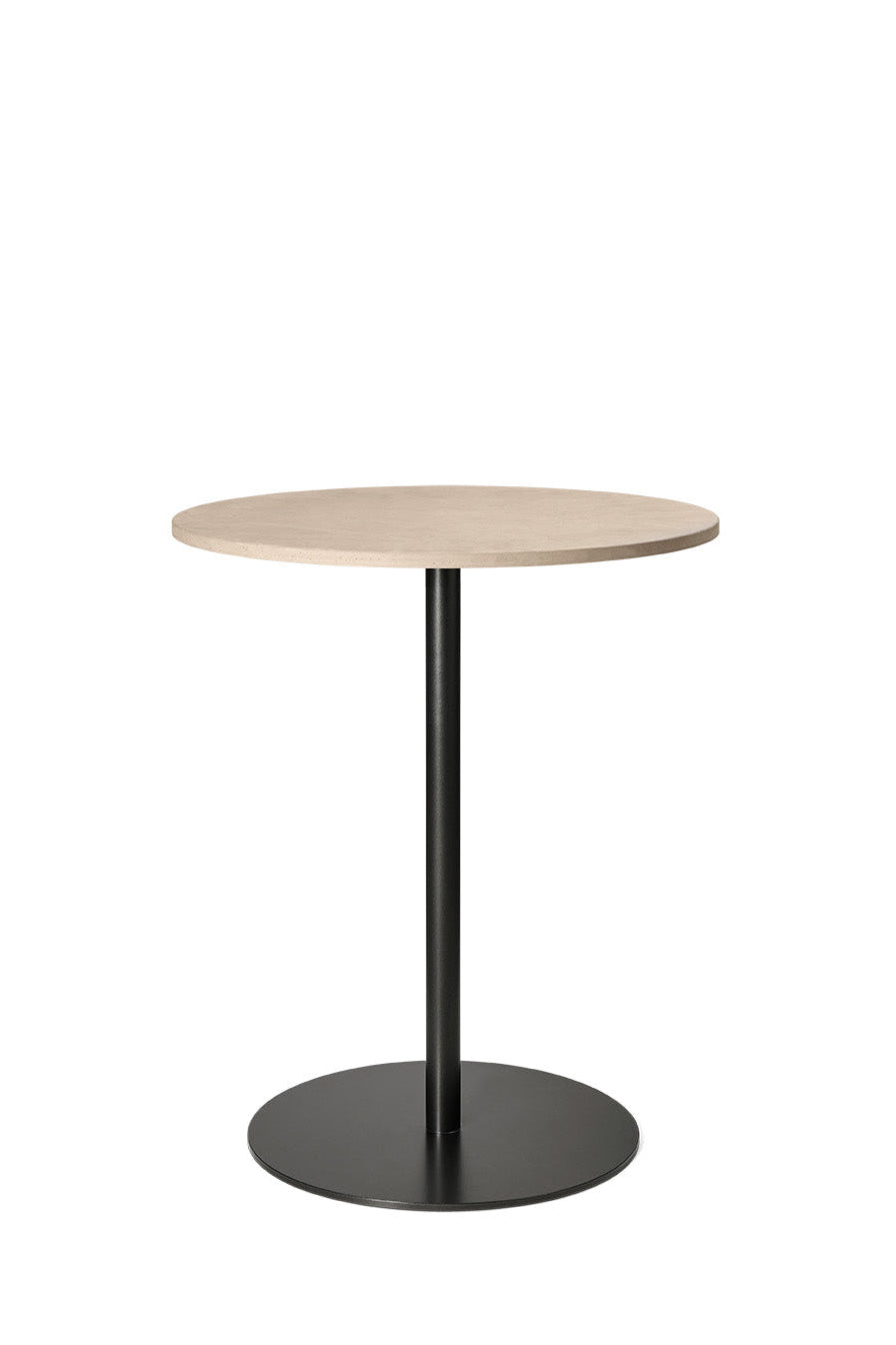 Mater Café Table – Coffee Waste Light – H 71,6 cm – Ø 60cm – Gesamtansicht