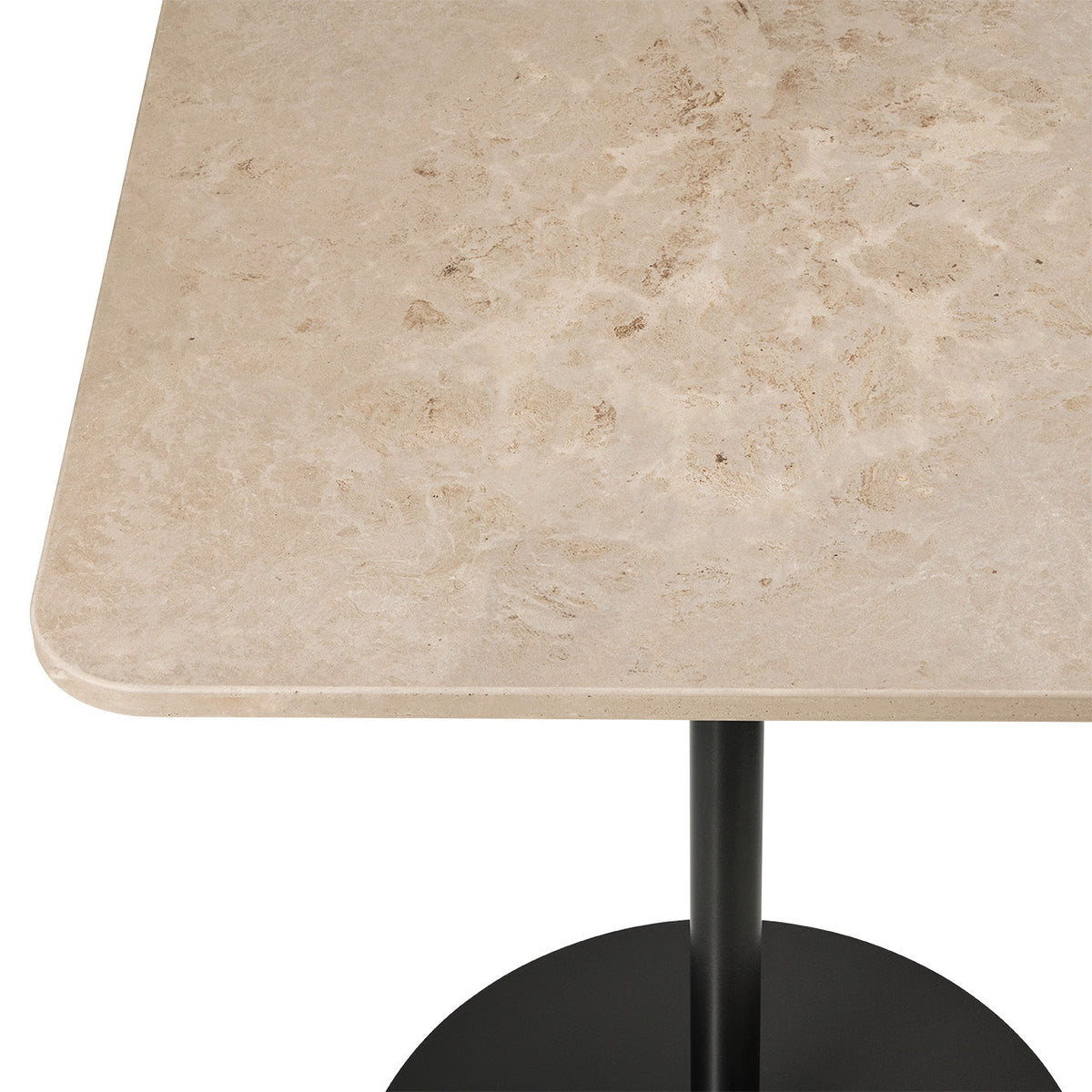 Mater Café Table – Coffee Waste Light – H 71,6 cm – 60 x 60cm – Materialdetail