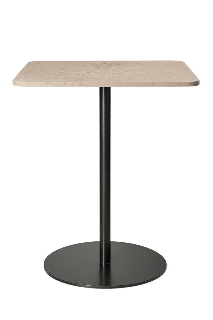 Cafétisch Café Table 60 × 60 cm - aus Kaffeeresten, Coffee Waste Light