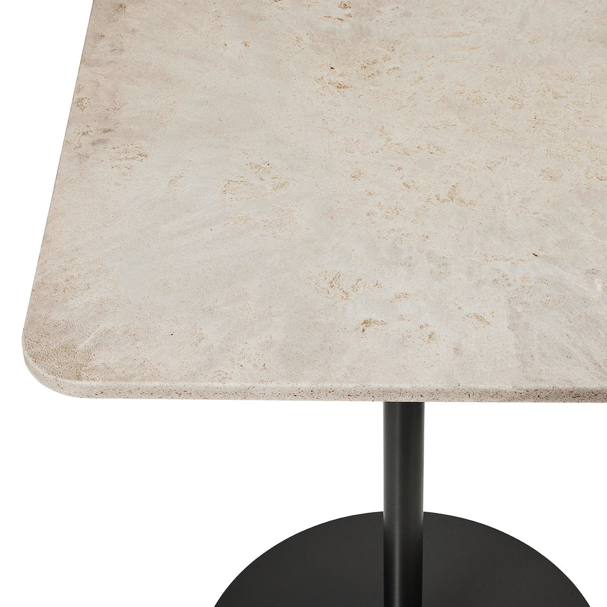 Mater Café Table – Wood Waste Grey – H 71,6 cm – 60 x 60cm – Materialdetail