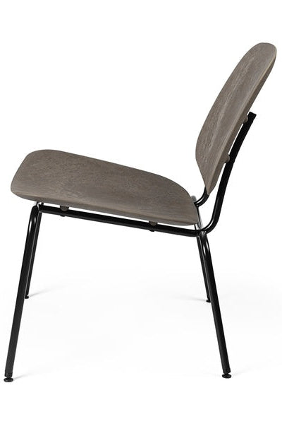 Compound Lounge Chair Coffee Waste Dark mit Polstersitz – Seitenansicht