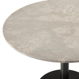 Mater Dining Table – Detail der Matek®-Tischplatte in Wood Waste Grey