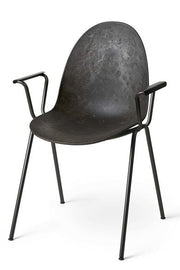 Mater Eternity Armchair Coffee Waste Black – Vorderansicht