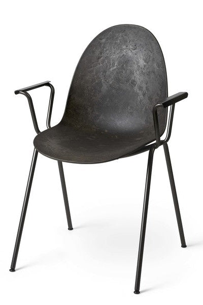 Mater Eternity Armchair Coffee Waste Black – Vorderansicht