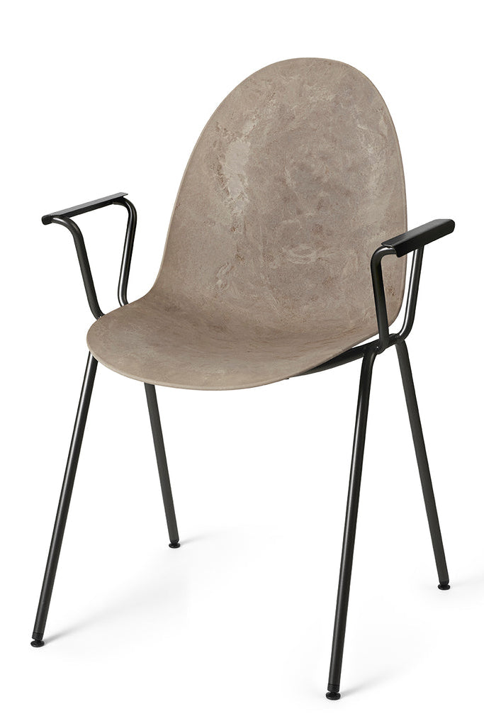 Mater Eternity Armchair Coffee Waste Light – Vorderansicht
