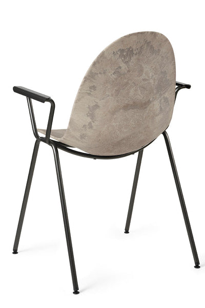 Mater Eternity Armchair Wood Waste Grey – Rückansicht