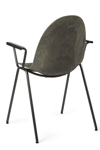 Mater Eternity Armchair Coffee Waste Dark – Rückansicht